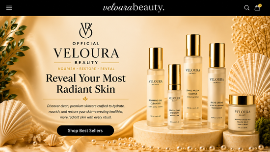 Official Veloura Beauty | The Art of Timeless Radiance