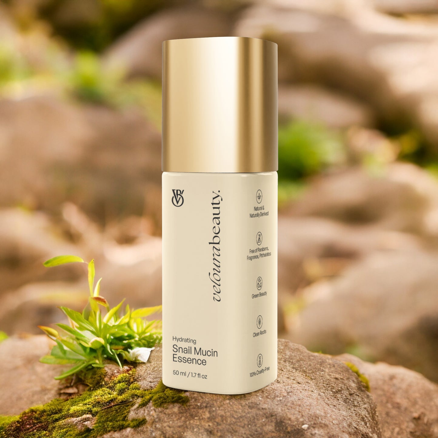 Veloura Beauty Snail Mucin Essence – Hydrating & Repairing Serum